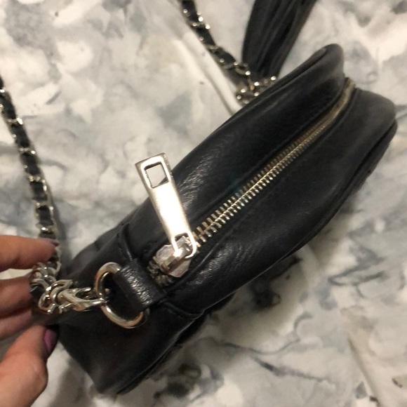 Genuine Italian leather crossbody bag - Picture 2 of 7